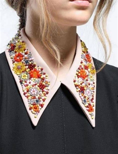 Embroidered Collars: Style and Visibility