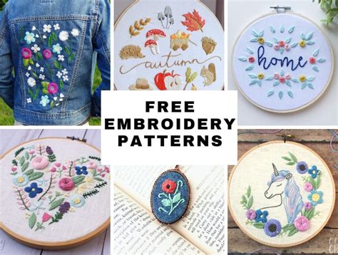 Embroidery Designs Free Patterns