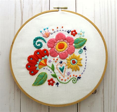 Embroidery Flower Design Patterns