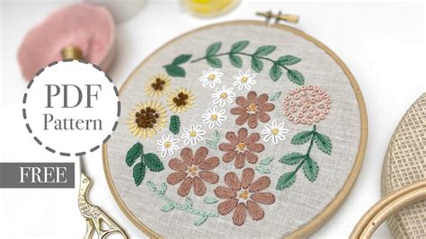 Embroidery For Beginners Free Patterns