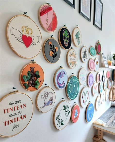 Embroidery Hoop Wall Decor