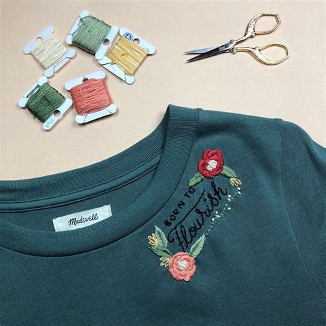Embroidery On Clothes Tutorial