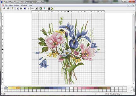 Embroidery pattern maker features