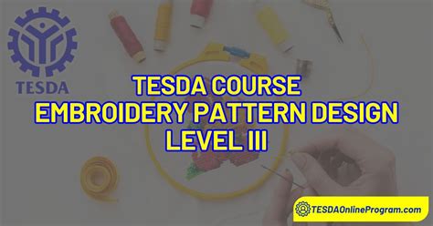 Embroidery Pattern Program