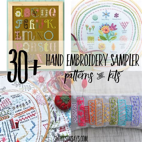 Embroidery Pattern Sampler