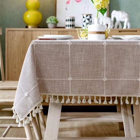 Embroidery Pattern Table Cloth