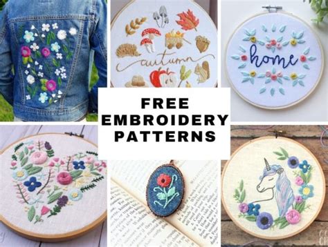 Embroidery Patterns Words