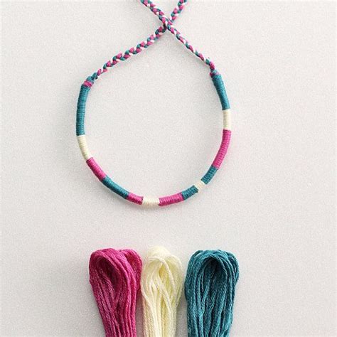 Embroidery String Bracelets