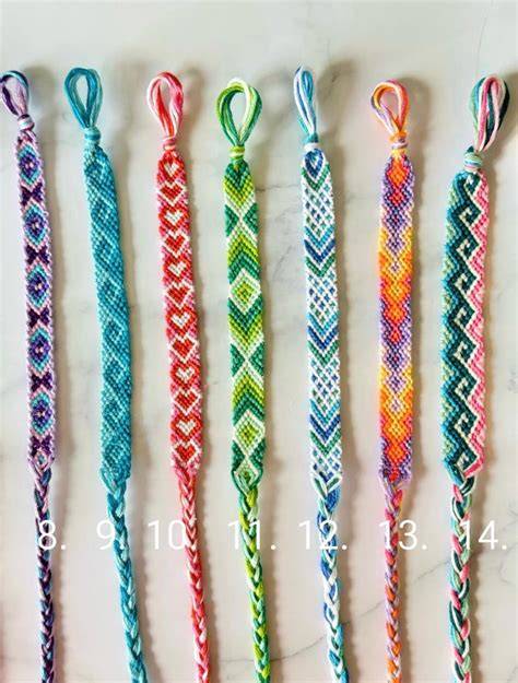 Embroidery Thread Bracelet Types