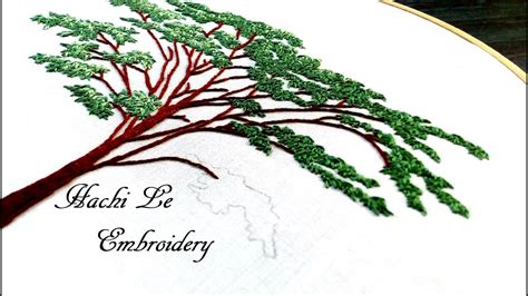 Embroidery Tree Tutorial
