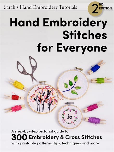 Embroidery Tutorial Book