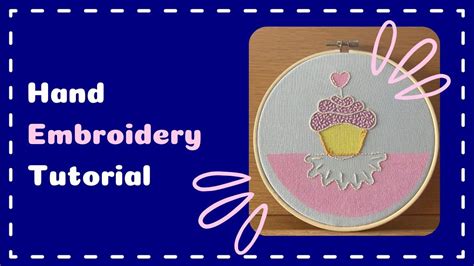 Embroidery Tutorial Youtube