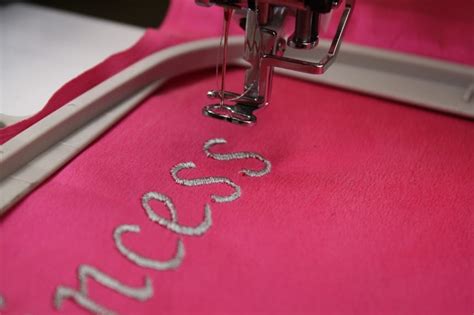 Embroidery Using Machine