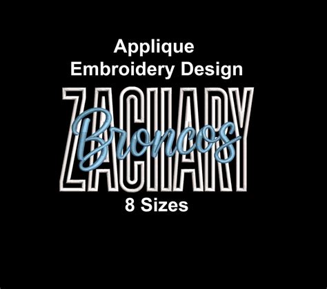 Embroidery Zachary
