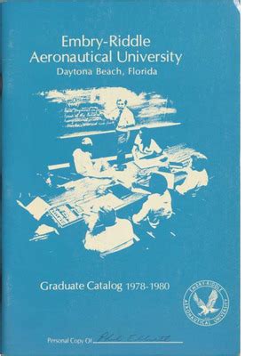 Embry Riddle Aeronautical Science Course Catalog