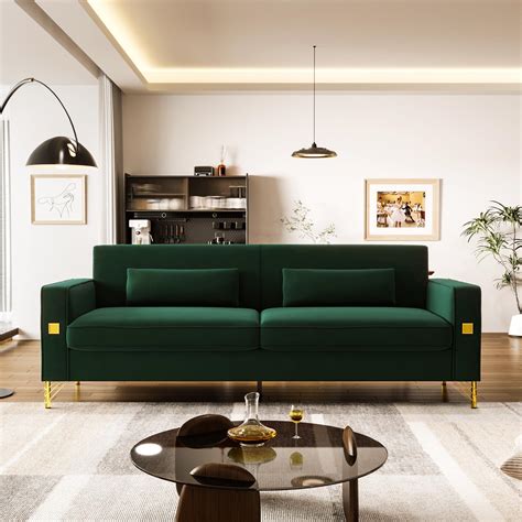 Emerald Green Sofa