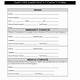 Emergency Contact Form Template For Employees