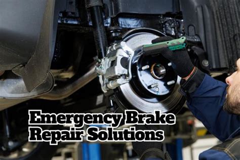 Emergency Brake Repair
