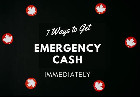 Emergency Cash Online Canada