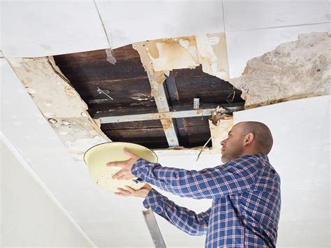 Emergency Ceiling Water Damage Repair