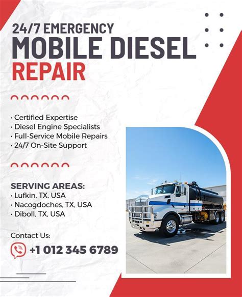 Emergency Diesel Repair Service