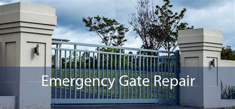 Emergency Gate Repair Service