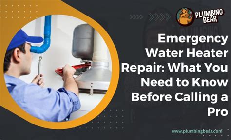 Emergency Heater Repair Service