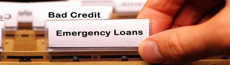 Emergency Money Bad Credit