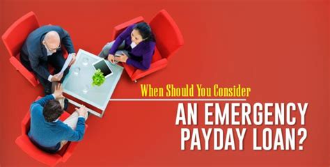 Emergency Payday Loan Lending