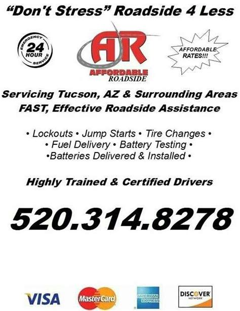 Emergency Roadside Assistance Tucson
