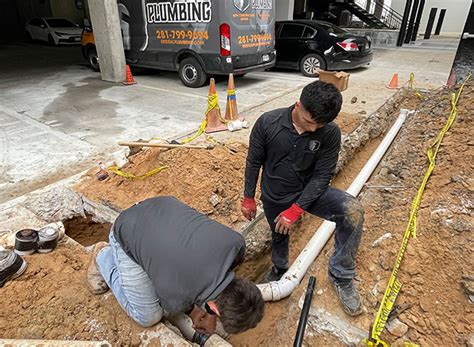 Emergency Sewer Line Repair Houston Texas