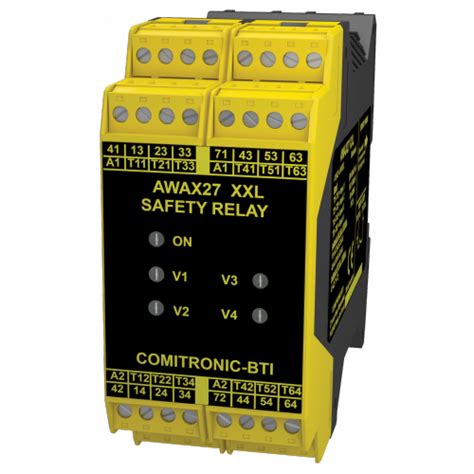 Emergency Stop Safety Relays