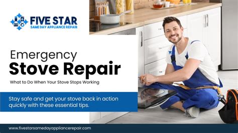 Emergency Stove Repair