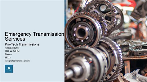 Emergency Transmission Repair