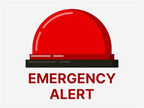 Emergency alert icon
