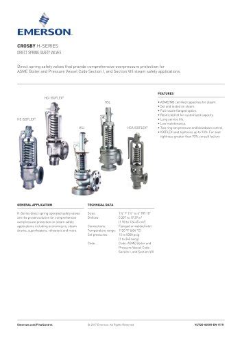 Emerson Valve Catalog