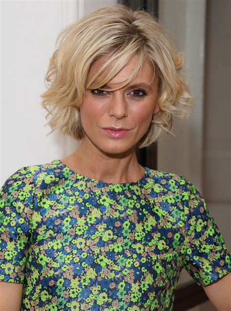 Emilia Fox Hair Texture and Color