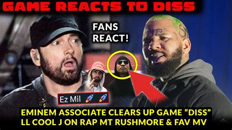 Eminem Responds To Game Diss