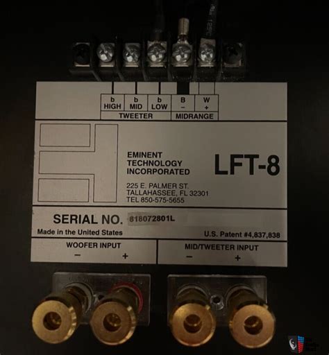 Eminent Technology LFT-8B Precision Engineering