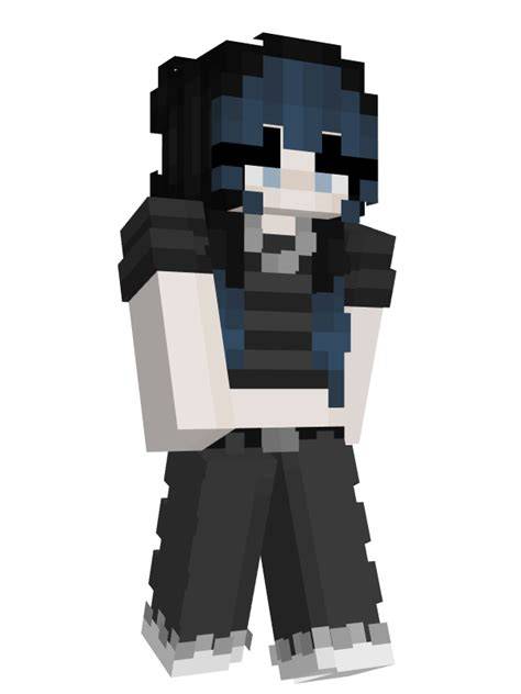 Express Your Inner Emotions with the Stunning Emo Skin for Minecraft