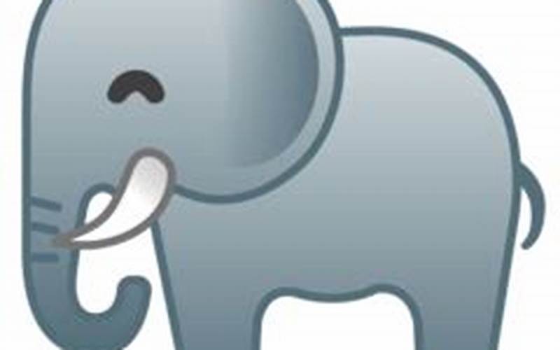 Emoji Gajah
