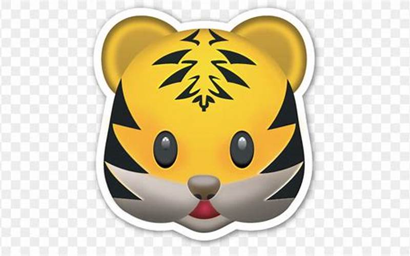Emoji Harimau