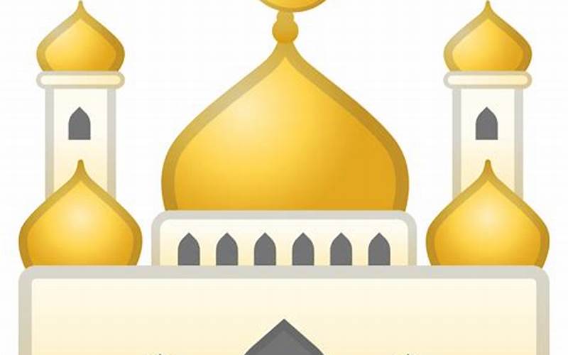 Emoji Masjid