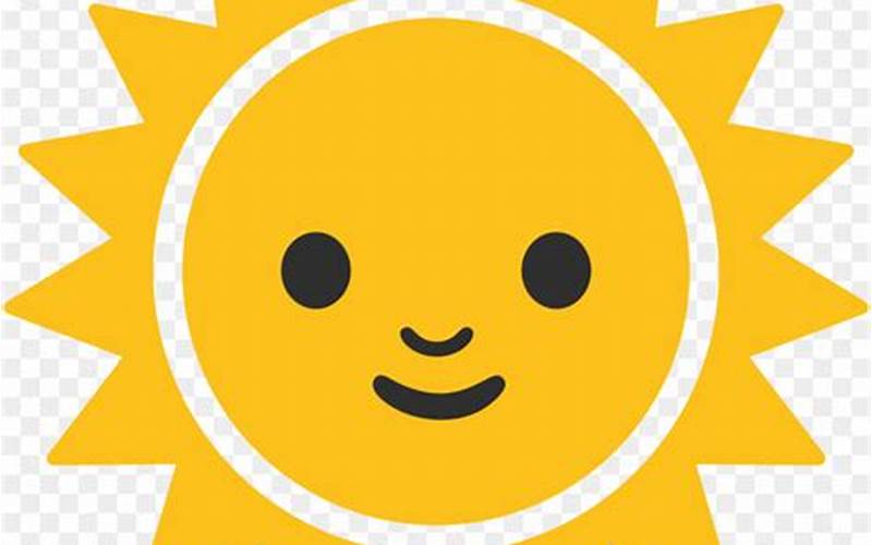 Emoji Matahari