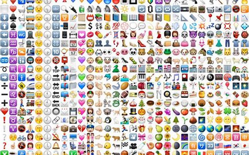 Emoji Of List