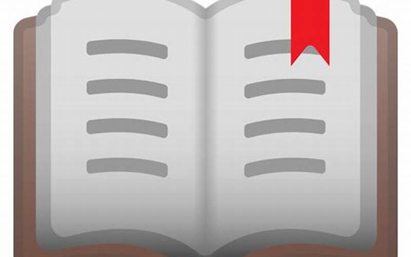 Emoji Open Book