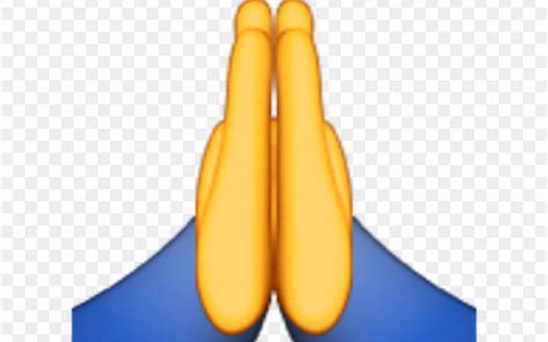 Emoji Tangan Berdoa