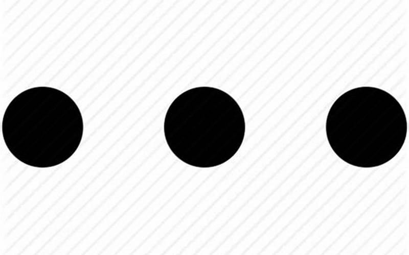 Emoji Three Dots