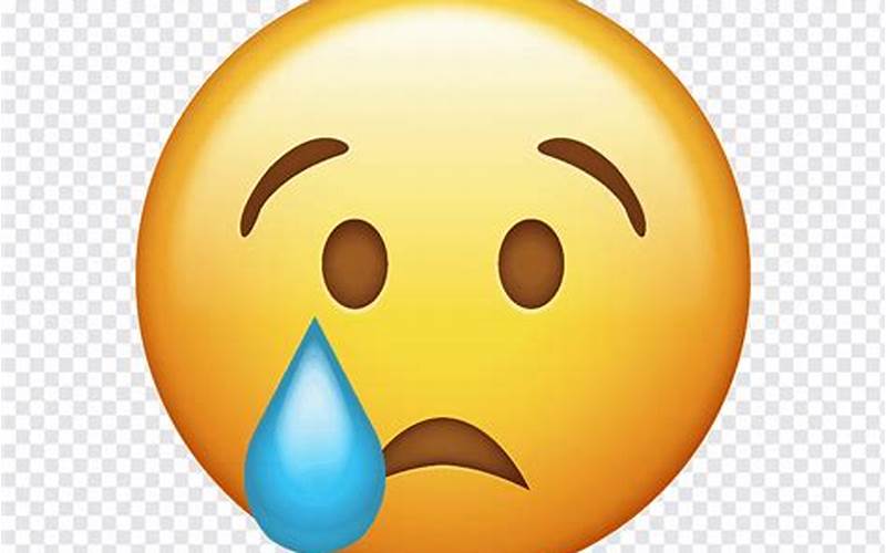 Emoji Wajah Sedih