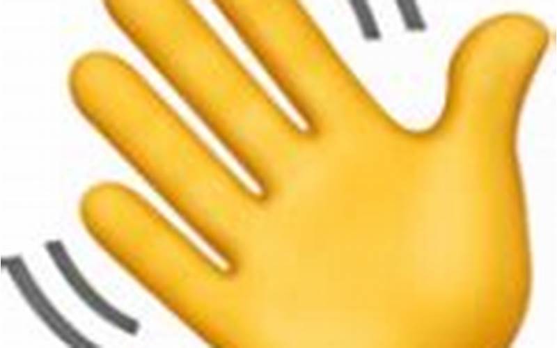 Emoji: Tangan Melambai